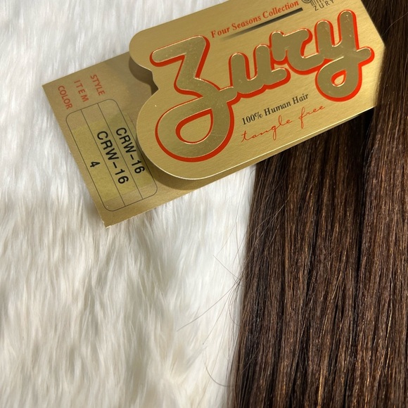 100% Human hair Extensions 16 Inch Brown #4 - Picture 5 of 5